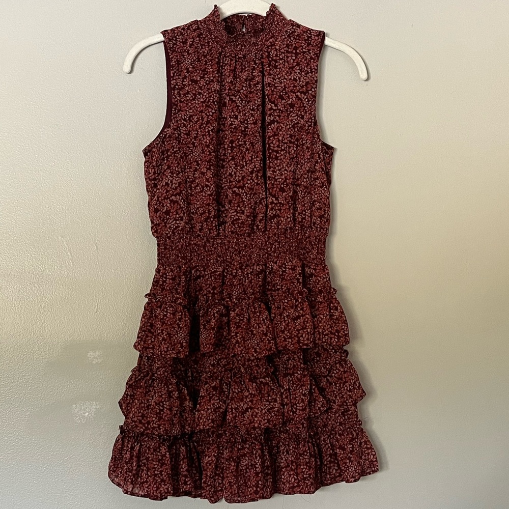 Ruffle Floral Dress by 1. State